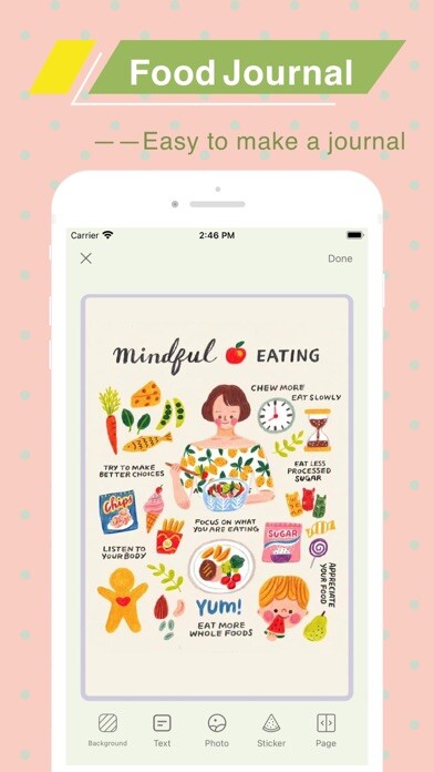 Emulate iPhone app Daily Dish - Food Journal using MyAndroid Emulate iPhone app Daily Dish - Food Journal using MyAndroid