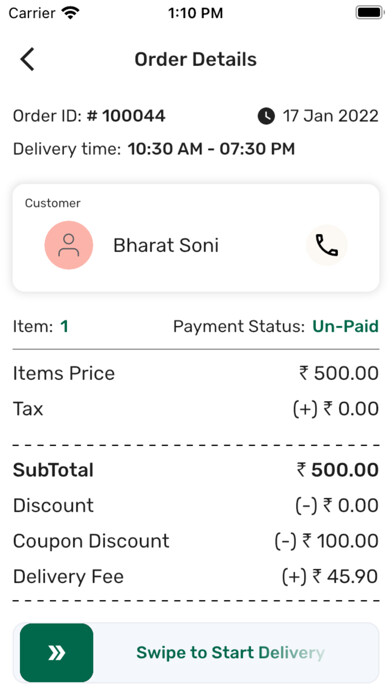 Emulate iPhone app DailyFresh Delivery Boy using MyAndroid Emulate iPhone app DailyFresh Delivery Boy using MyAndroid