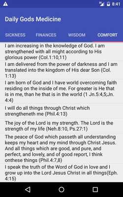 Emulate Android APK Daily Gods Medicine-from Bible