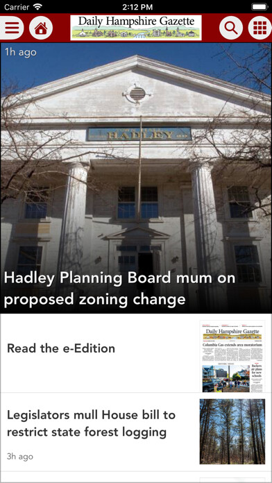 Emulate iPhone app Daily Hampshire Gazette using MyAndroid Emulate iPhone app Daily Hampshire Gazette using MyAndroid