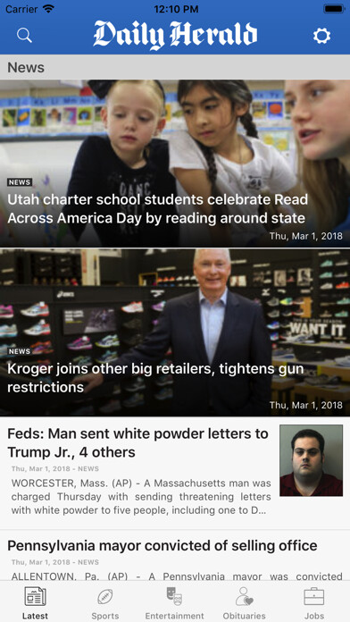 Emulate iPhone app Daily Herald News using MyAndroid Emulate iPhone app Daily Herald News using MyAndroid