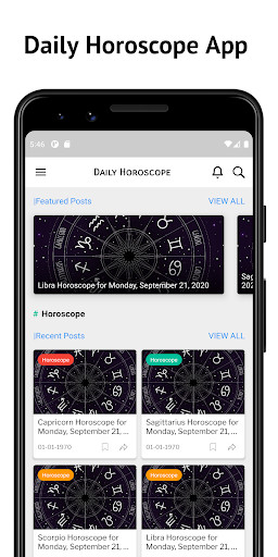 Run android online APK Daily Horoscope App from MyAndroid or emulate Daily Horoscope App using MyAndroid