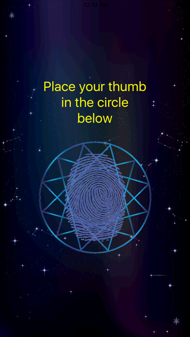 Emulate iPhone app Daily Horoscope Fingerprint Scanner using MyAndroid Emulate iPhone app Daily Horoscope Fingerprint Scanner using MyAndroid