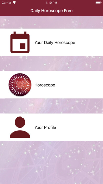 Emulate iPhone app Daily Horoscope For Today using MyAndroid Emulate iPhone app Daily Horoscope For Today using MyAndroid