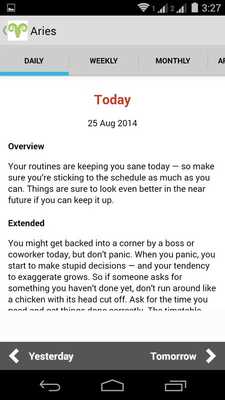 Emulate Android APK Daily Horoscope HD Emulate Android APK Daily Horoscope HD