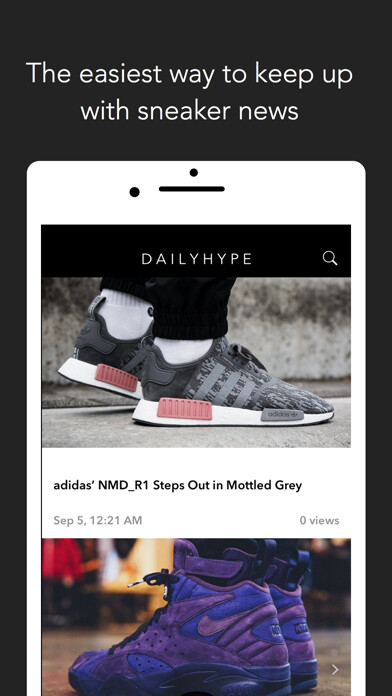 Emulate iPhone app Daily Hype using MyAndroid