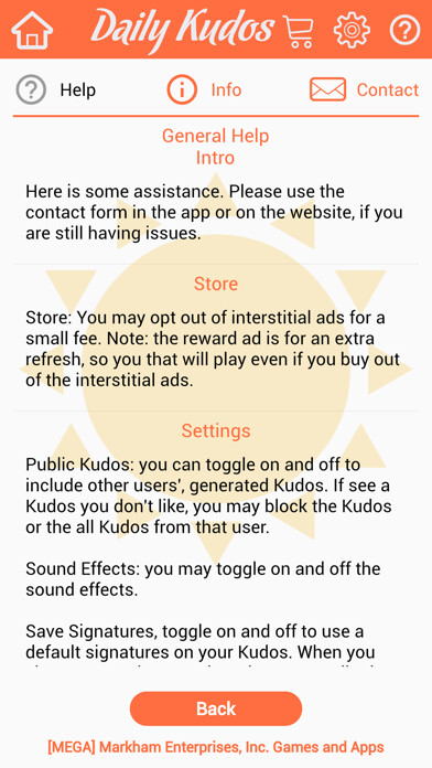 Emulate iPhone app Daily Kudos using MyAndroid