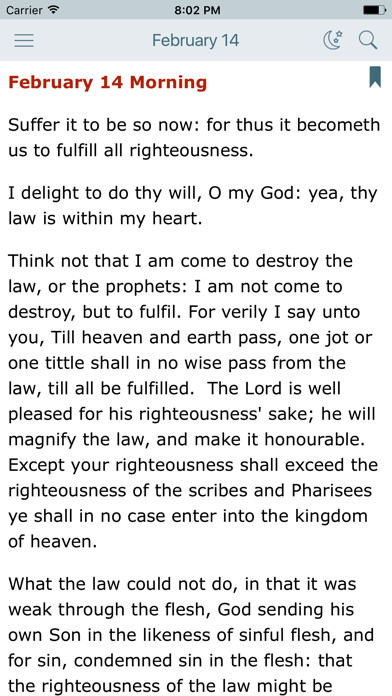Emulate iPhone app Daily Light on the Daily Path and KJV Bible Verses using MyAndroid