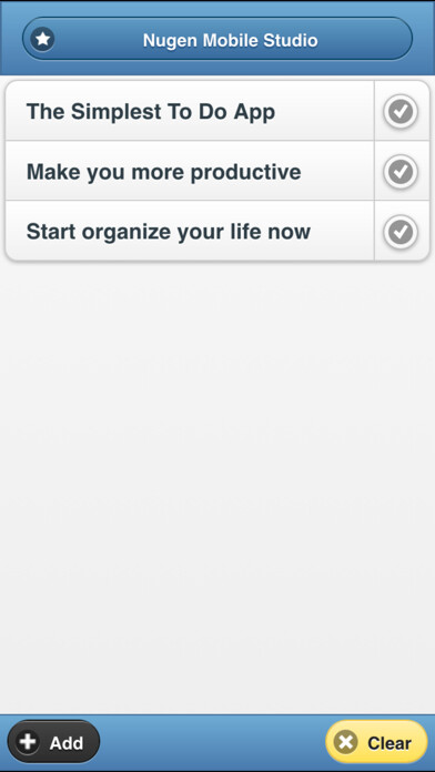 Emulate iPhone app Daily List - Simple Daily Check List, Tasks Manager & To Do Organizer using MyAndroid