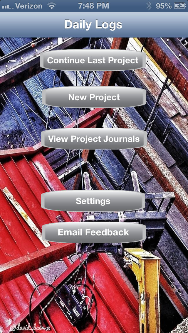 Emulate iPhone app Daily Logs using MyAndroid