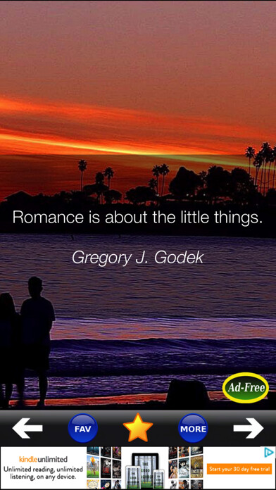 Emulate iPhone app Daily Love Quotes and Best Romantic Sayings using MyAndroid
