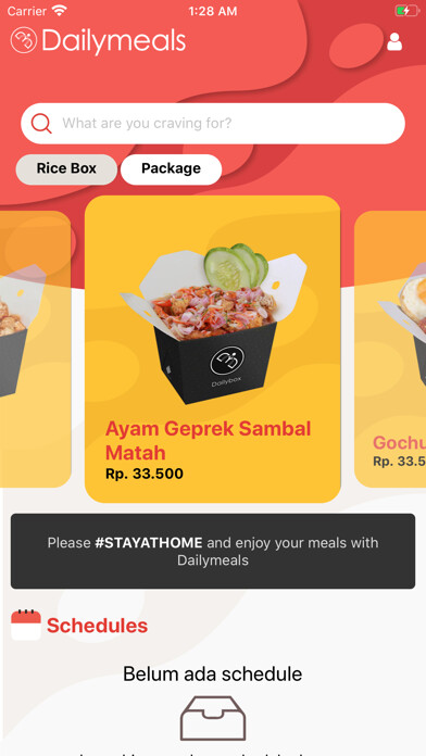 Emulate iPhone app Dailymeals by Dailybox using MyAndroid Emulate iPhone app Dailymeals by Dailybox using MyAndroid