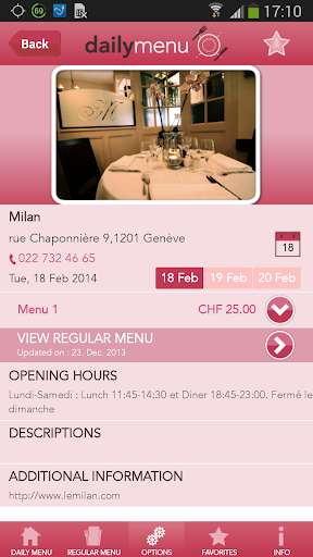 Run android online APK Daily Menu - dailymenu.ch from MyAndroid or emulate Daily Menu - dailymenu.ch using MyAndroid Run android online APK Daily Menu - dailymenu.ch from MyAndroid or emulate Daily Menu - dailymenu.ch using MyAndroid