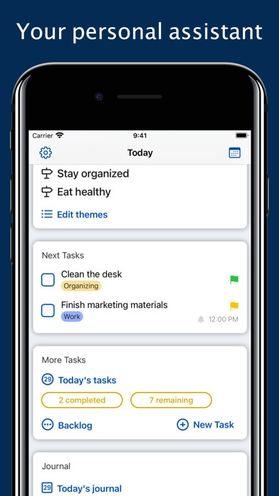 Emulate iPhone app Daily Me: Themes, Tasks, Diary using MyAndroid Emulate iPhone app Daily Me: Themes, Tasks, Diary using MyAndroid