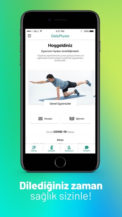 Emulate iPhone app Daily Physio using MyAndroid