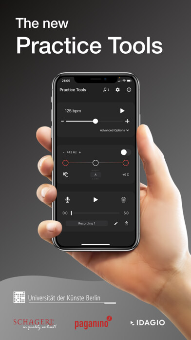 Emulate iPhone app Daily Practice Tools - Music using MyAndroid Emulate iPhone app Daily Practice Tools - Music using MyAndroid