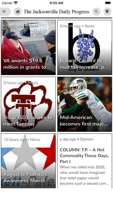 Emulate iPhone app Daily Progress-Jacksonville,TX using MyAndroid Emulate iPhone app Daily Progress-Jacksonville,TX using MyAndroid