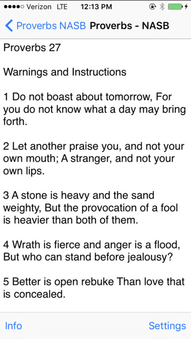 Emulate iPhone app Daily Proverbs - NASB Bible using MyAndroid Emulate iPhone app Daily Proverbs - NASB Bible using MyAndroid
