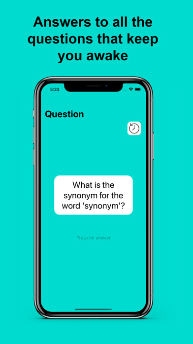 Emulate iPhone app DailyQuestion using MyAndroid
