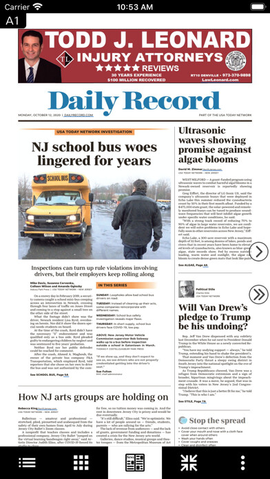 Emulate iPhone app Daily Record eEdition using MyAndroid Emulate iPhone app Daily Record eEdition using MyAndroid