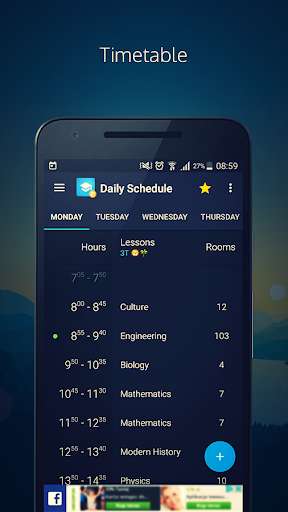Run android online APK Daily Schedule - Timetable from MyAndroid or emulate Daily Schedule - Timetable using MyAndroid Run android online APK Daily Schedule - Timetable from MyAndroid or emulate Daily Schedule - Timetable using MyAndroid