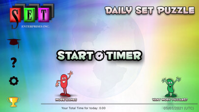 Emulate iPhone app Daily SET Puzzle using MyAndroid Emulate iPhone app Daily SET Puzzle using MyAndroid