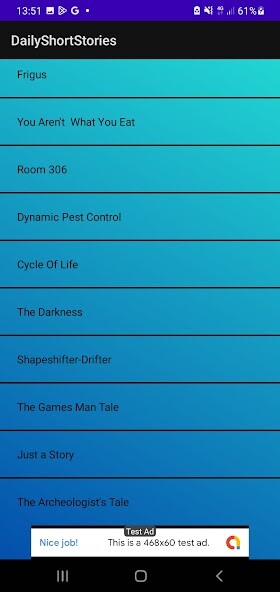 Run android online APK Daily Short Stories from MyAndroid or emulate Daily Short Stories using MyAndroid Run android online APK Daily Short Stories from MyAndroid or emulate Daily Short Stories using MyAndroid