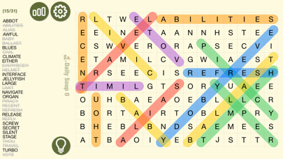 Emulate iPhone app Daily Soup - Word Search using MyAndroid Emulate iPhone app Daily Soup - Word Search using MyAndroid