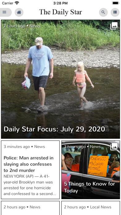 Emulate iPhone app Daily Star- Oneonta, NY using MyAndroid Emulate iPhone app Daily Star- Oneonta, NY using MyAndroid