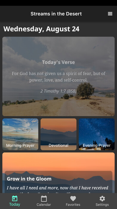 Emulate iPhone app Daily Streams in the Desert using MyAndroid Emulate iPhone app Daily Streams in the Desert using MyAndroid