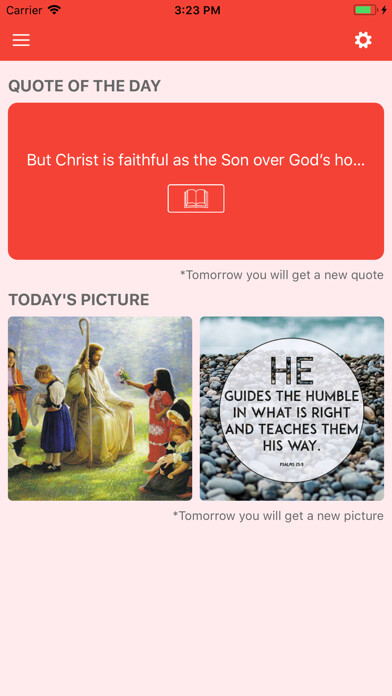 Emulate iPhone app Daily Strength Bible Verses using MyAndroid Emulate iPhone app Daily Strength Bible Verses using MyAndroid