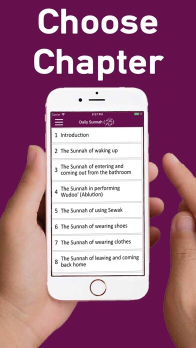 Emulate iPhone app Daily Sunnah of Muhammad S.A.W using MyAndroid Emulate iPhone app Daily Sunnah of Muhammad S.A.W using MyAndroid