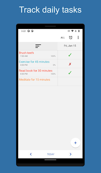 Emulate Android APK Daily Task Tracker