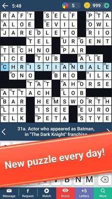 Emulate Android APK Daily Themed Crossword: Crossword puzzles online