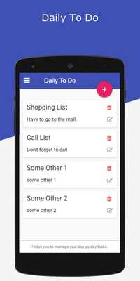 Emulate Android APK Daily To Do: Manage Tasks List Emulate Android APK Daily To Do: Manage Tasks List