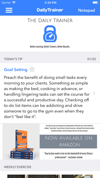 Emulate iPhone app DailyTrainer using MyAndroid Emulate iPhone app DailyTrainer using MyAndroid
