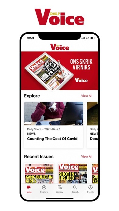 Emulate iPhone app Daily Voice using MyAndroid Emulate iPhone app Daily Voice using MyAndroid