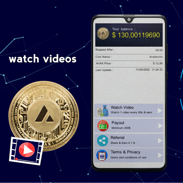Run android online APK Daily Watch Video Earn AVAX from MyAndroid or emulate Daily Watch Video Earn AVAX using MyAndroid Run android online APK Daily Watch Video Earn AVAX from MyAndroid or emulate Daily Watch Video Earn AVAX using MyAndroid