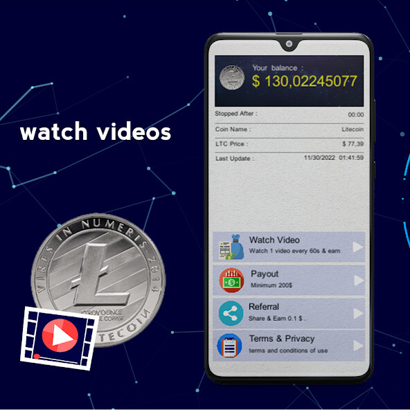 Run android online APK Daily Watch Video Earn LTC from MyAndroid or emulate Daily Watch Video Earn LTC using MyAndroid Run android online APK Daily Watch Video Earn LTC from MyAndroid or emulate Daily Watch Video Earn LTC using MyAndroid