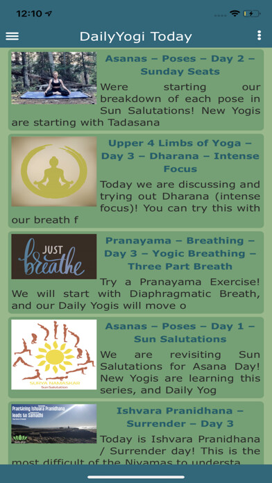 Emulate iPhone app Daily Yogi using MyAndroid Emulate iPhone app Daily Yogi using MyAndroid