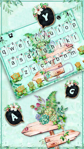 Run android online APK Dainty Floral Garden Keyboard Theme from MyAndroid or emulate Dainty Floral Garden Keyboard Theme using MyAndroid