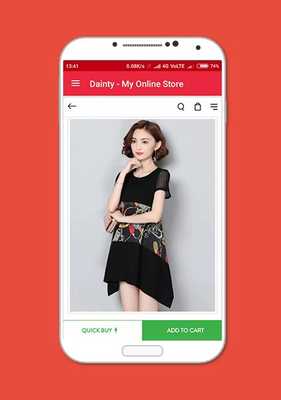 Emulate Android APK Dainty - My Online Fashion  Store