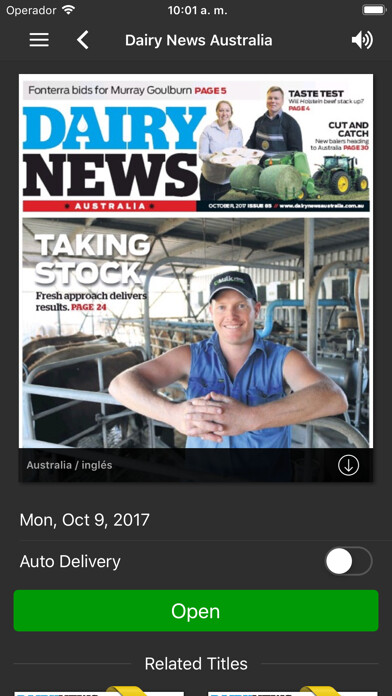 Emulate iPhone app Dairy News Australia using MyAndroid Emulate iPhone app Dairy News Australia using MyAndroid