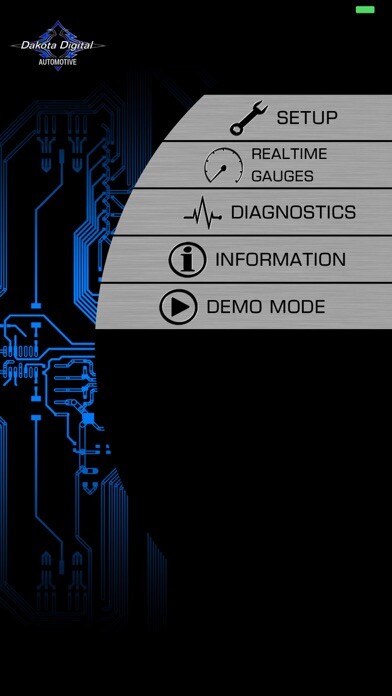 Emulate iPhone app Dakota Digital Automotive using MyAndroid