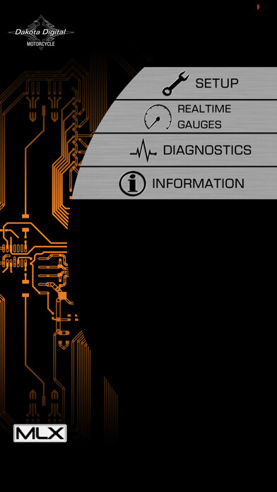 Emulate iPhone app Dakota Digital Motorcycle using MyAndroid Emulate iPhone app Dakota Digital Motorcycle using MyAndroid