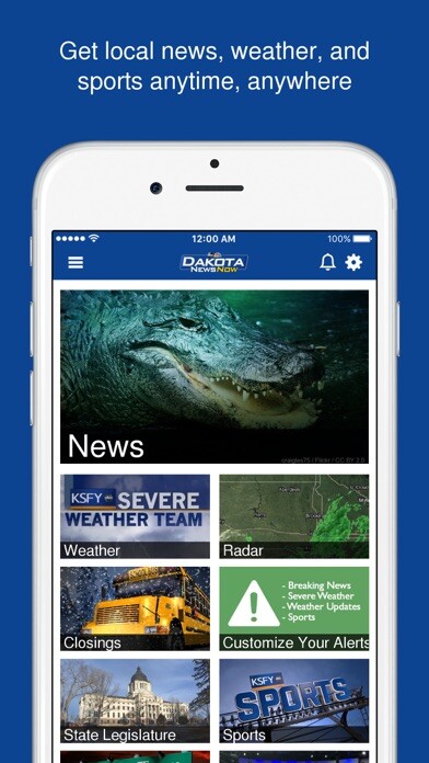 Emulate iPhone app Dakota News Now KSFY/KDLT using MyAndroid Emulate iPhone app Dakota News Now KSFY/KDLT using MyAndroid