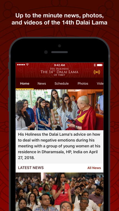 Emulate iPhone app Dalai Lama using MyAndroid Emulate iPhone app Dalai Lama using MyAndroid