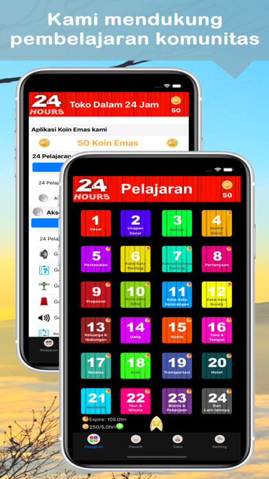 Emulate iPhone app Dalam 24 Jam Belajar Bahasa using MyAndroid Emulate iPhone app Dalam 24 Jam Belajar Bahasa using MyAndroid