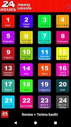 Run android online APK Dalam Waktu 24 Jam Belajar Bicara Bahasa Jepang from MyAndroid or emulate Dalam Waktu 24 Jam Belajar Bicara Bahasa Jepang using MyAndroid