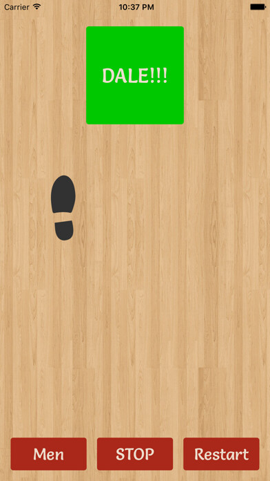 Emulate iPhone app Dale Salsa using MyAndroid